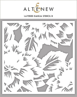 Photocentric Stencil Z - Layered Dahlia Stencil B