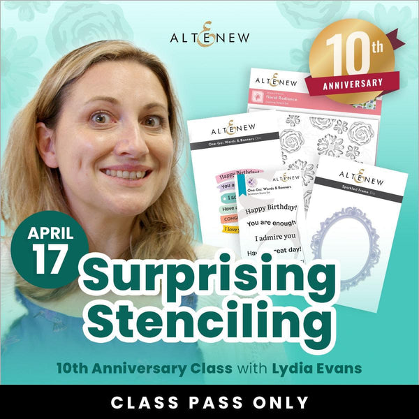 Surprising Stenciling with Lydia