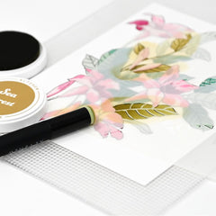 9"x12" Ultra Sticky Mat: Grid