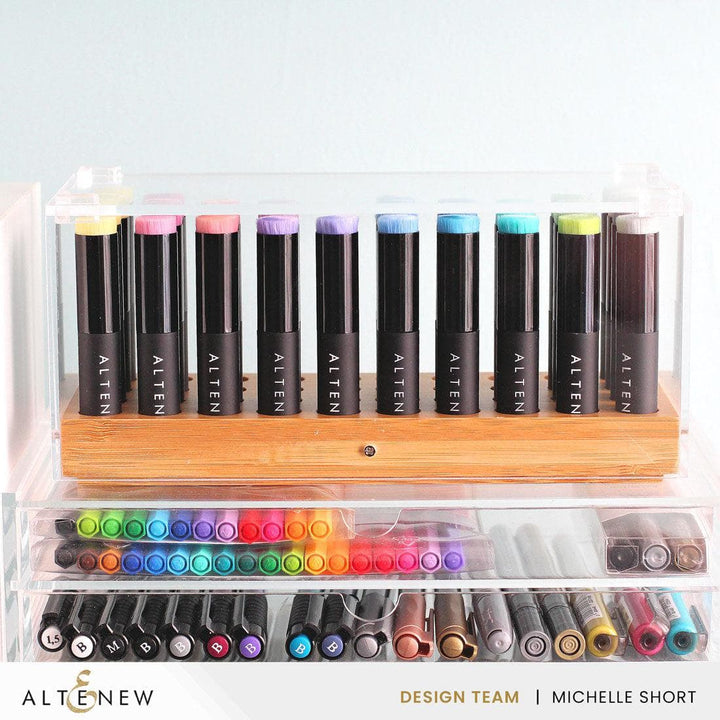 Crafter’s Showcase: 40 Mini Blending Brushes & Storage Bundle
