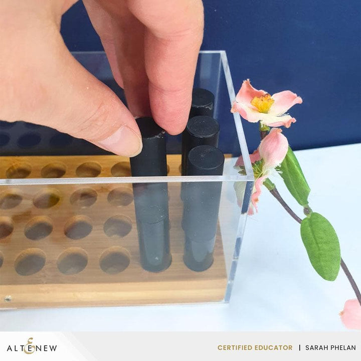 Crafter’s Showcase: 40 Mini Blending Brushes & Storage Bundle
