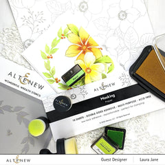 Altenew Tools Bundle Dreamy Masking Paper and Double-Sided Adhesive Sheets Bundle