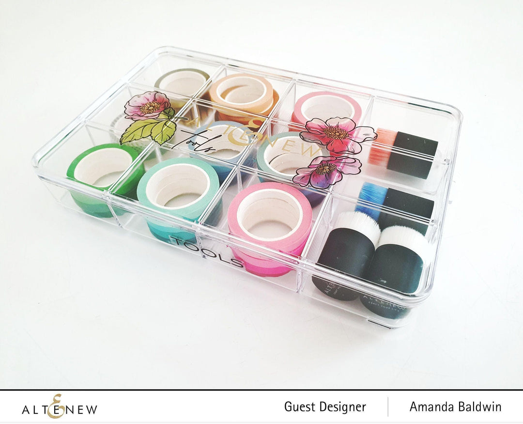 Altenew Tools Bundle Stay Organized 12 Ink Blending Tools & Stackable Storage Bundle