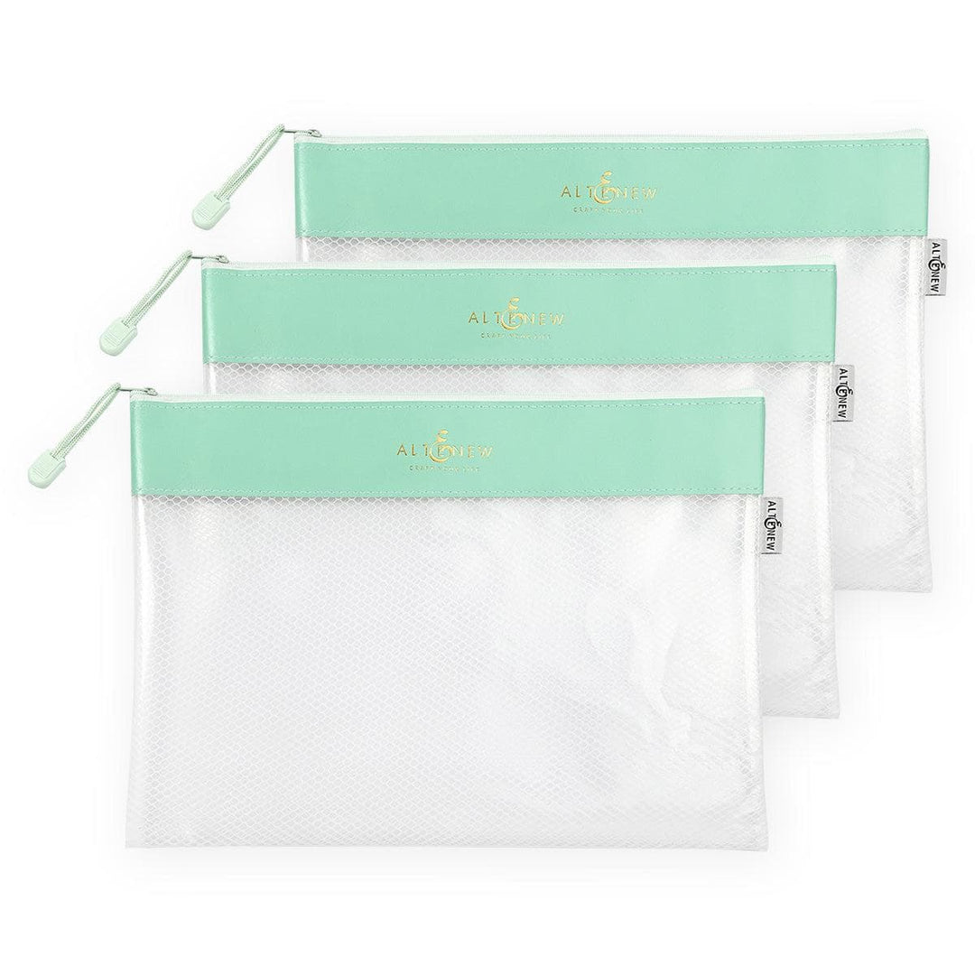 Teal Zip 'n' Stash Pouches Bundle (3 pcs)