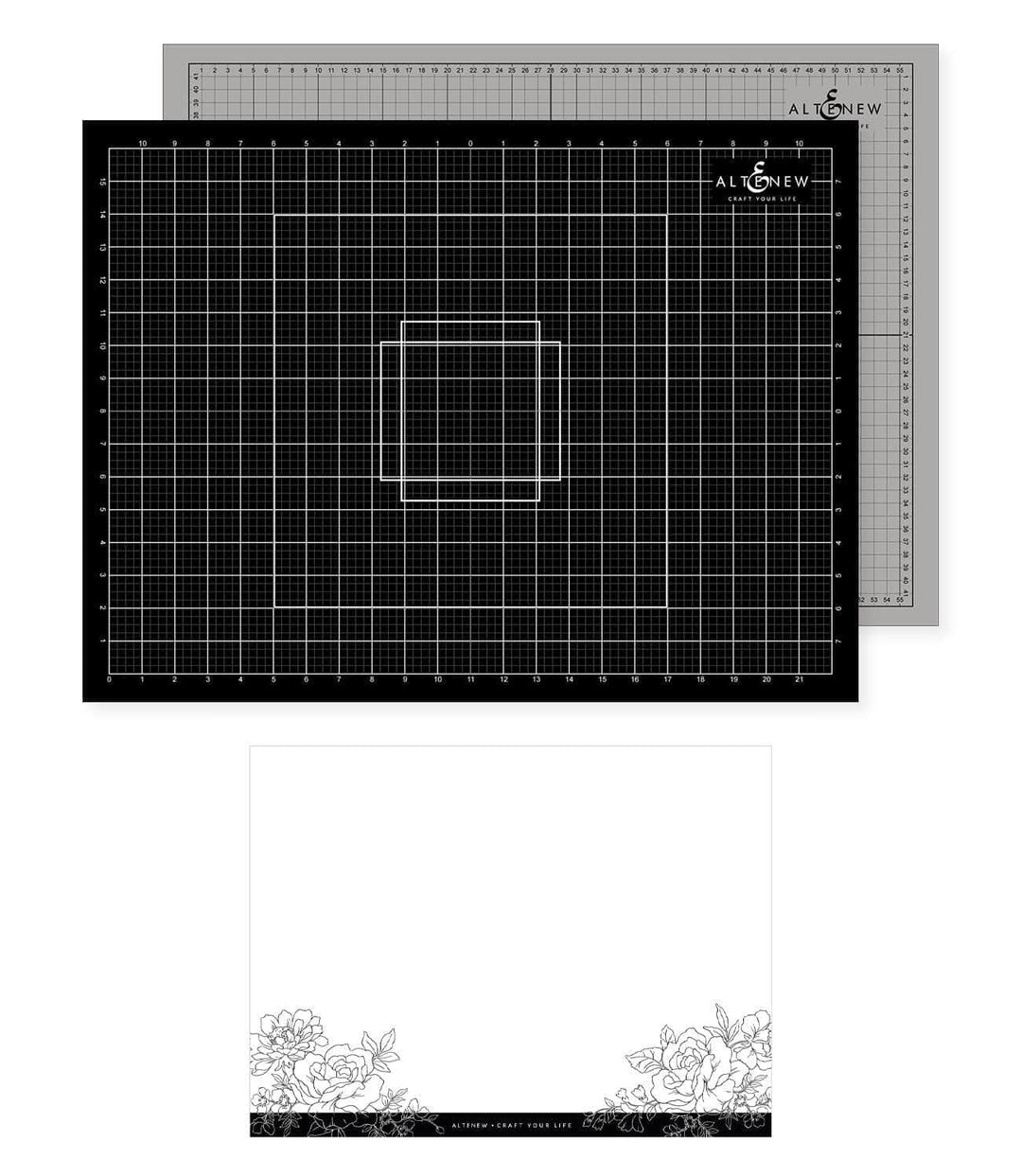 Altenew Tools Cutting Mat & Stamping Mat Bundle