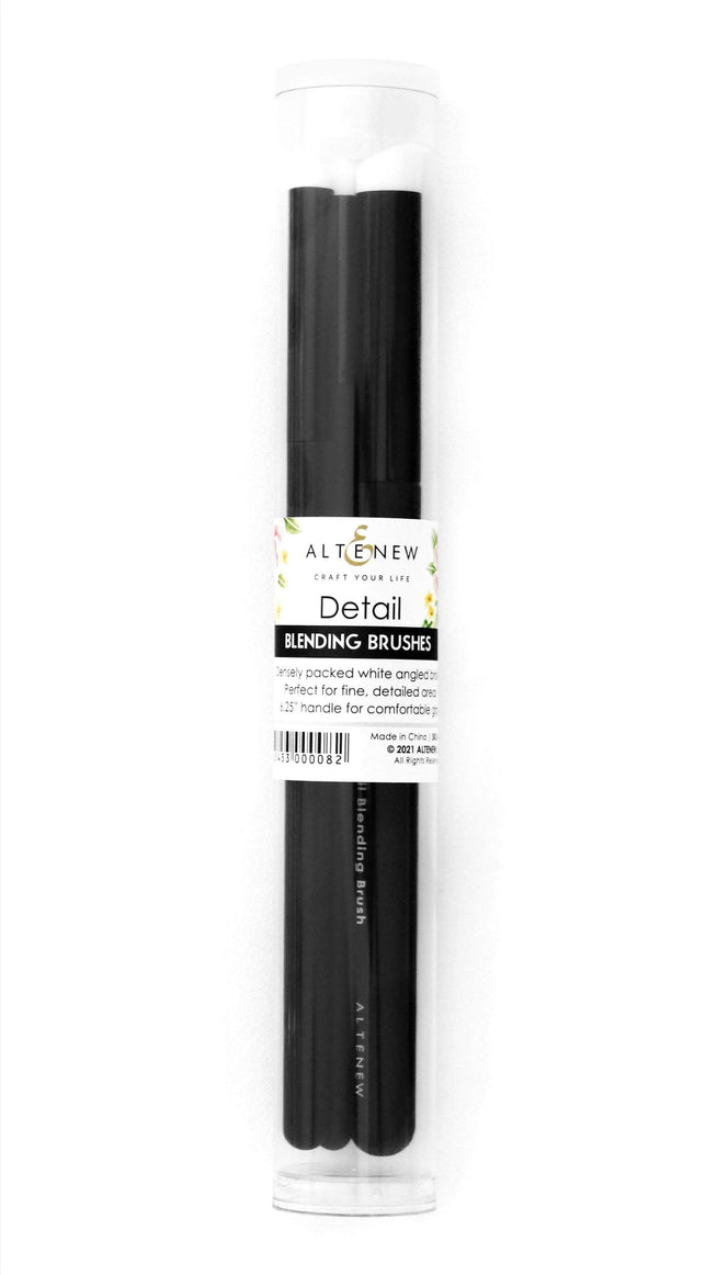 Altenew detailed blending brush set with angled bristles, ideal for makeup or artistic blending tools.