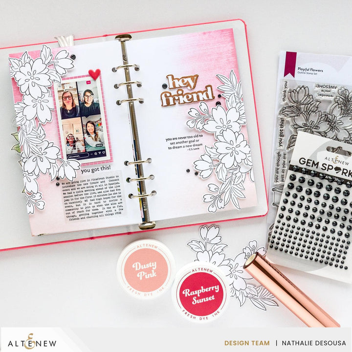 Hot Foil Roll - Rose Gold (Mirror)