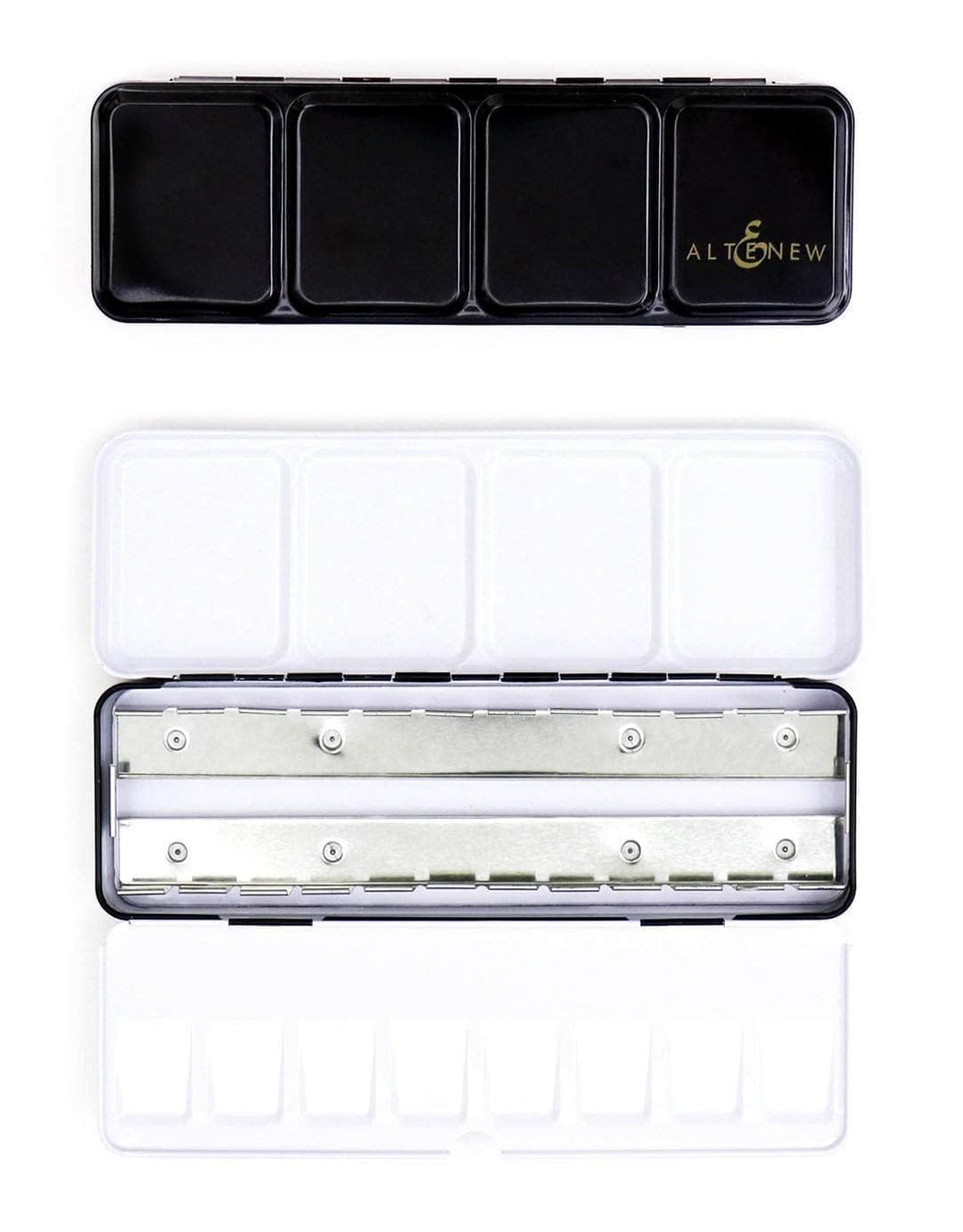 Be Creative Arts Crafts Tools Watercolor Tin Case