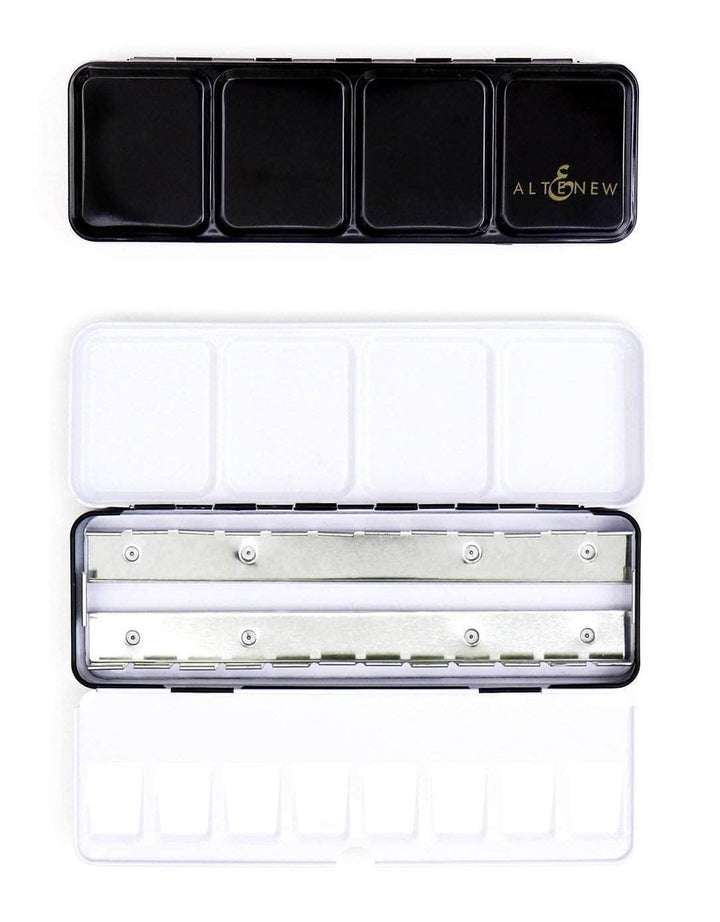 Be Creative Arts Crafts Tools Watercolor Tin Case
