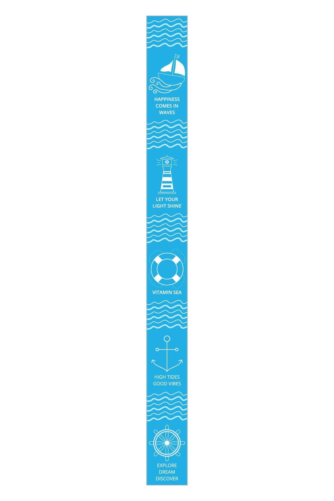 XF Tape Washi Tapes Sea Quotes Washi Tape