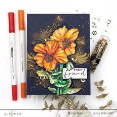 Be Creative Arts Crafts Water-based Markers Hawaiian Shores Brush & Fine Tip Pens (Water-Based)