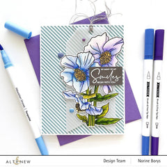 Be Creative Arts Crafts Water-based Markers Hawaiian Shores Brush & Fine Tip Pens (Water-Based)