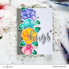 Be Creative Arts Crafts Water-based Markers Watercolor Brush Markers - Winter Wonderland Set