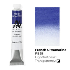 Artists' Watercolor Tube - French Ultramarine
