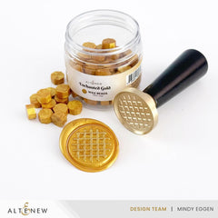 Wafer Texture Wax Seal Stamp
