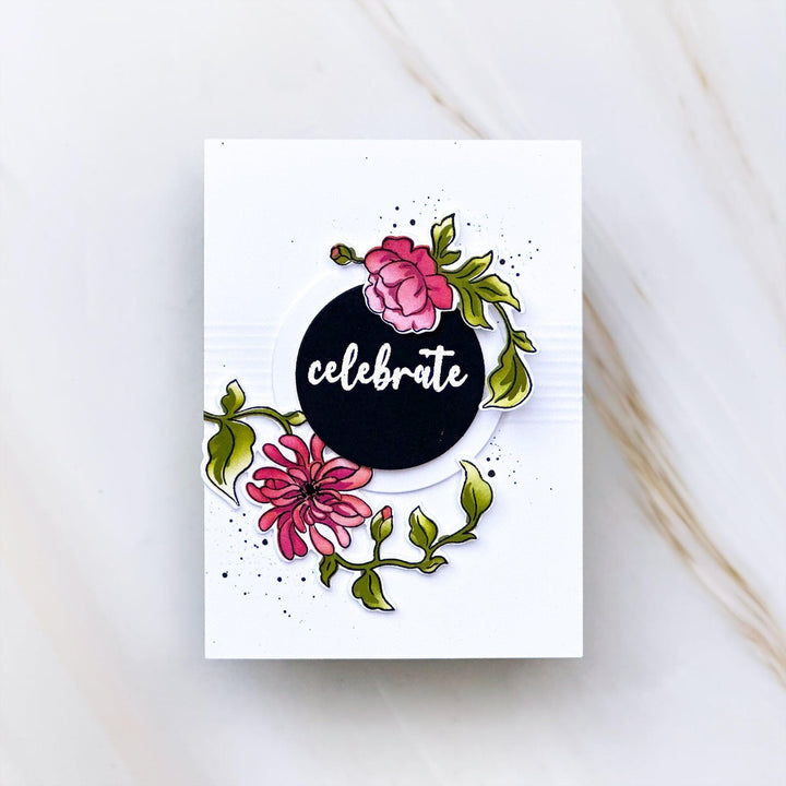Altenew Workshop Altenew x Pinkfresh Studio : Posy Party Mix Class