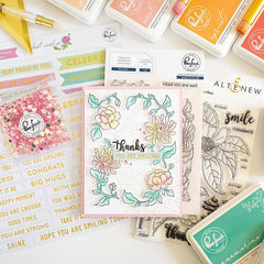 Altenew Workshop Altenew x Pinkfresh Studio : Posy Party Mix Class