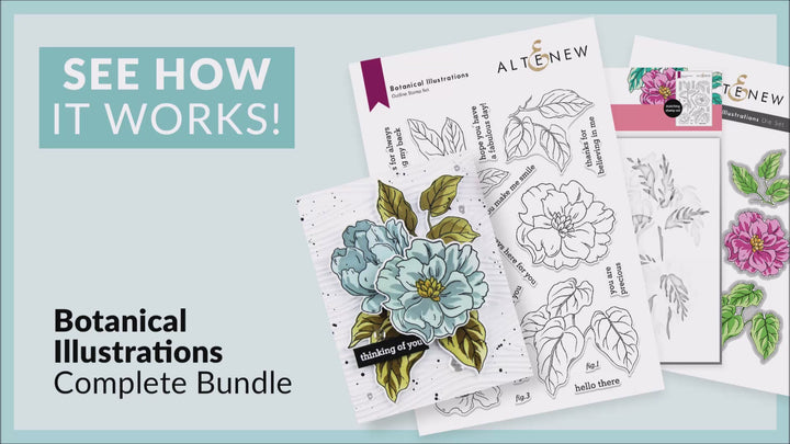 Botanical Illustrations Stamp Set